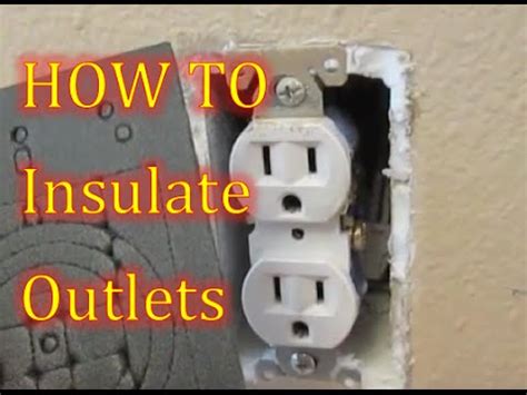 how to insulate electrical box|do outlet insulation pads work.